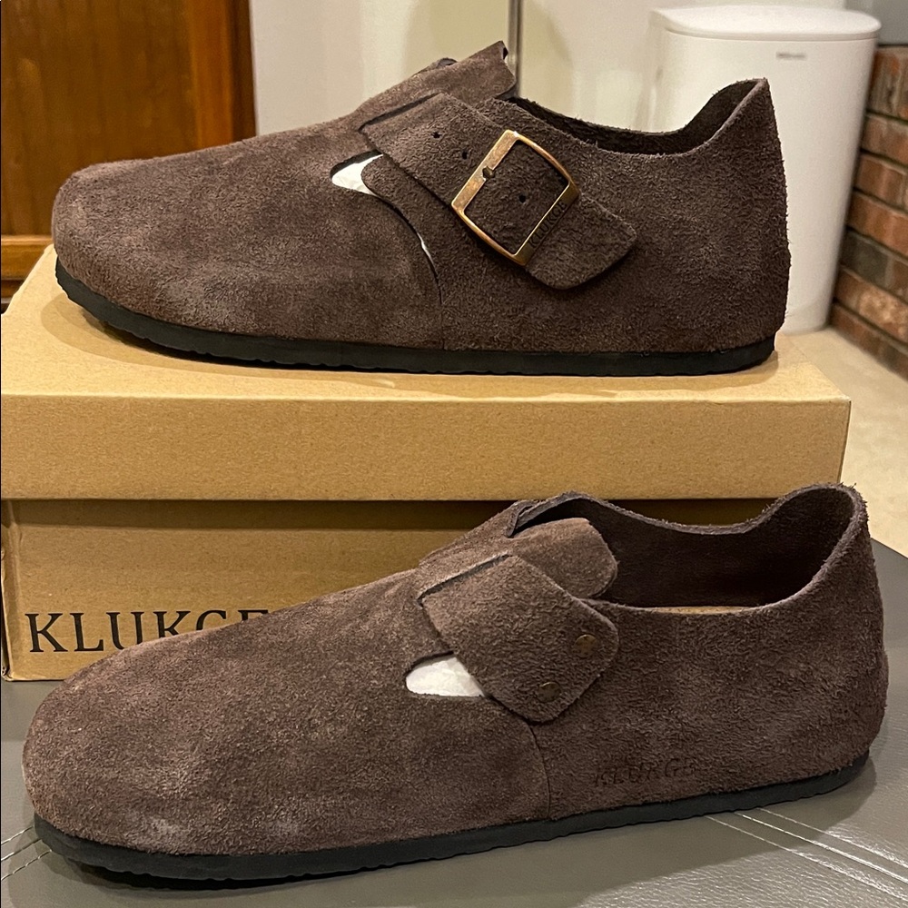 Brown Suede Men's Loafers